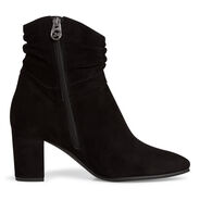 Lederstiefelette - schwarz, BLACK, hi-res