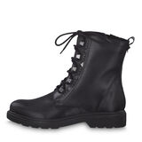 Leather Bootie - black, BLACK ANTIC, hi-res