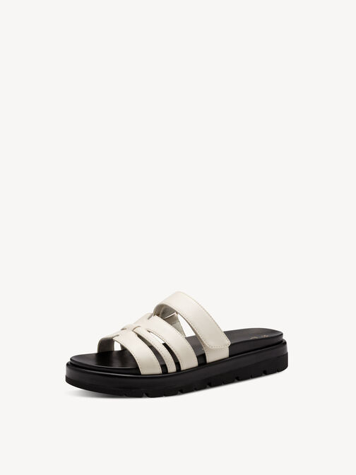 Pantolette - beige, CREAM, hi-res