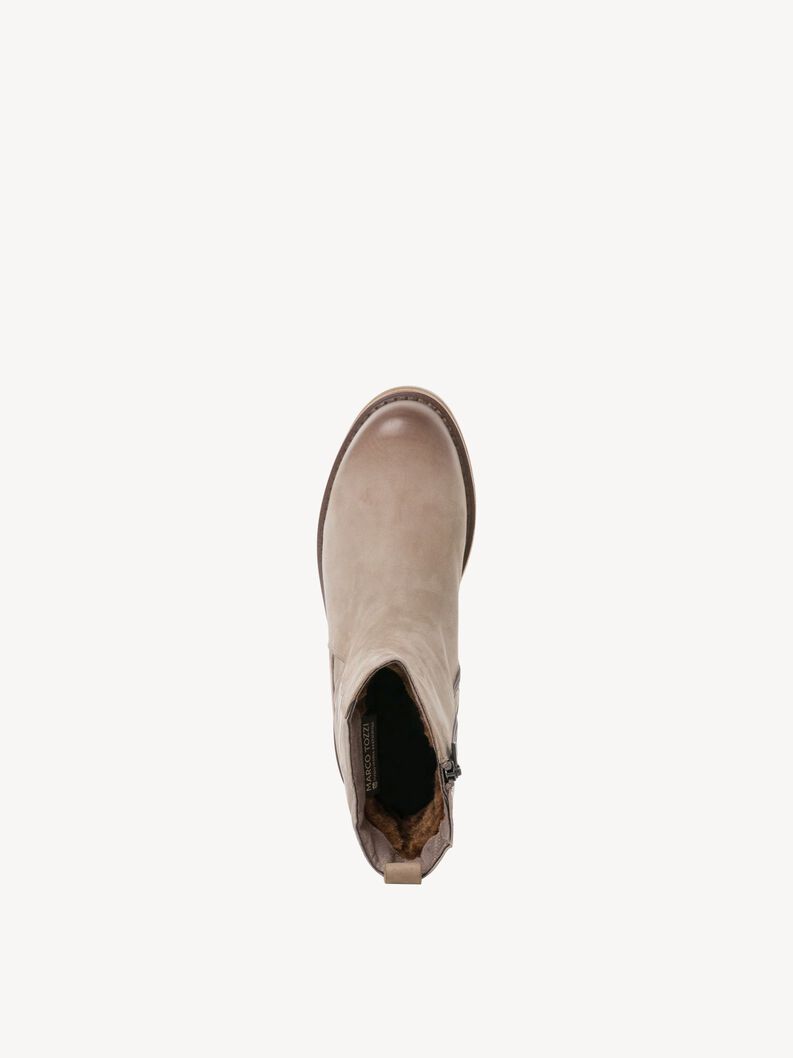 Lederstiefelette - beige Warmfutter, TAUPE COMB, hi-res