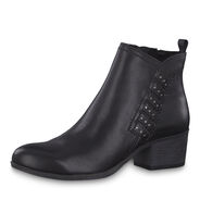 Bottine en cuir - noir, BLACK ANTIC, hi-res