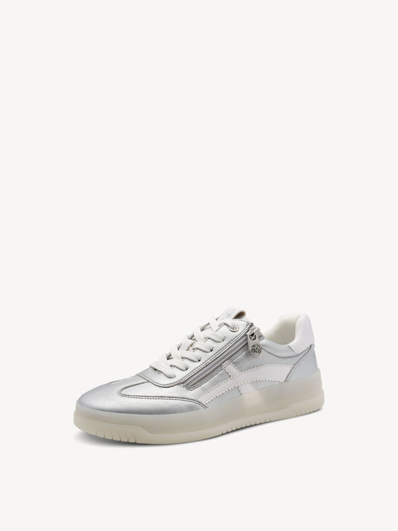 Sneaker - metallic, SILVER, hi-res