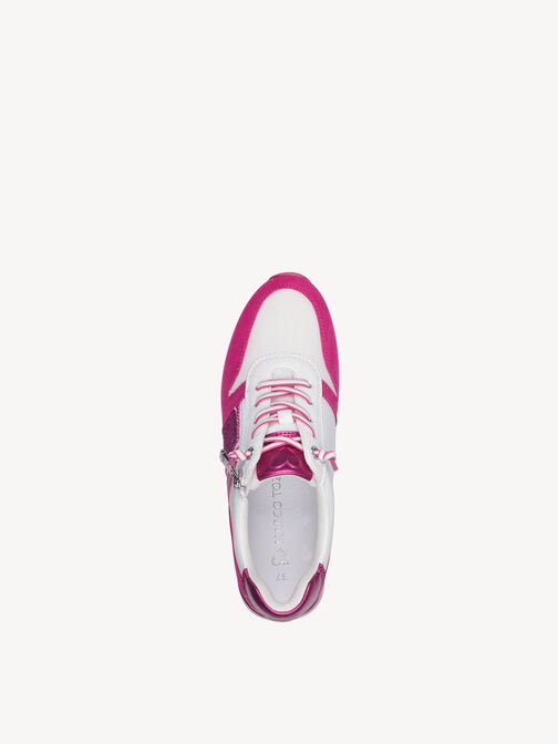 Sneaker - weiß, WHITE/PINK, hi-res