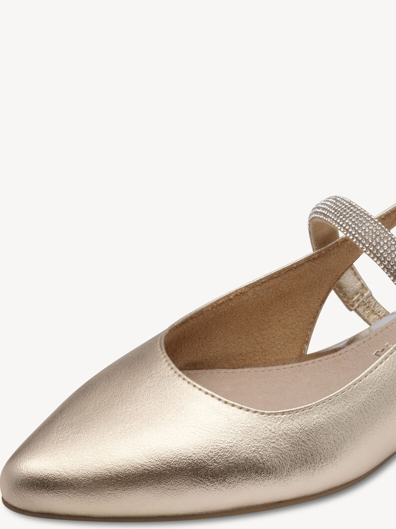 Slingpumps - gold, GOLD, hi-res
