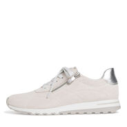 Basket en cuir - blanc, OFFWHITE COMB, hi-res