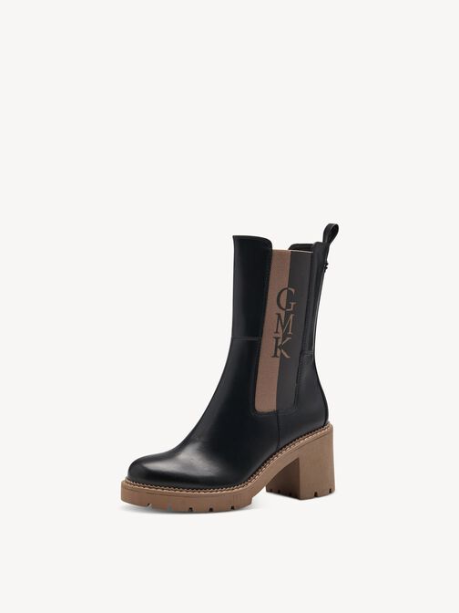 Chelsea Boot - schwarz, BLACK/NATURE, hi-res