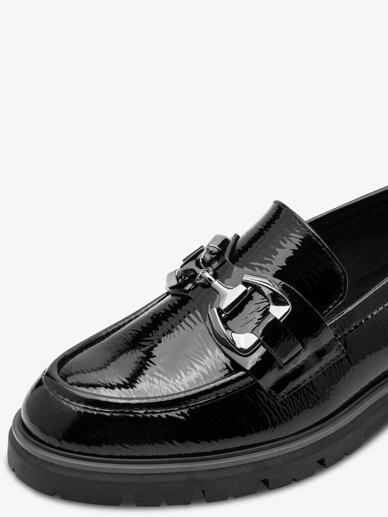 Slipper, BLACK PATENT, hi-res