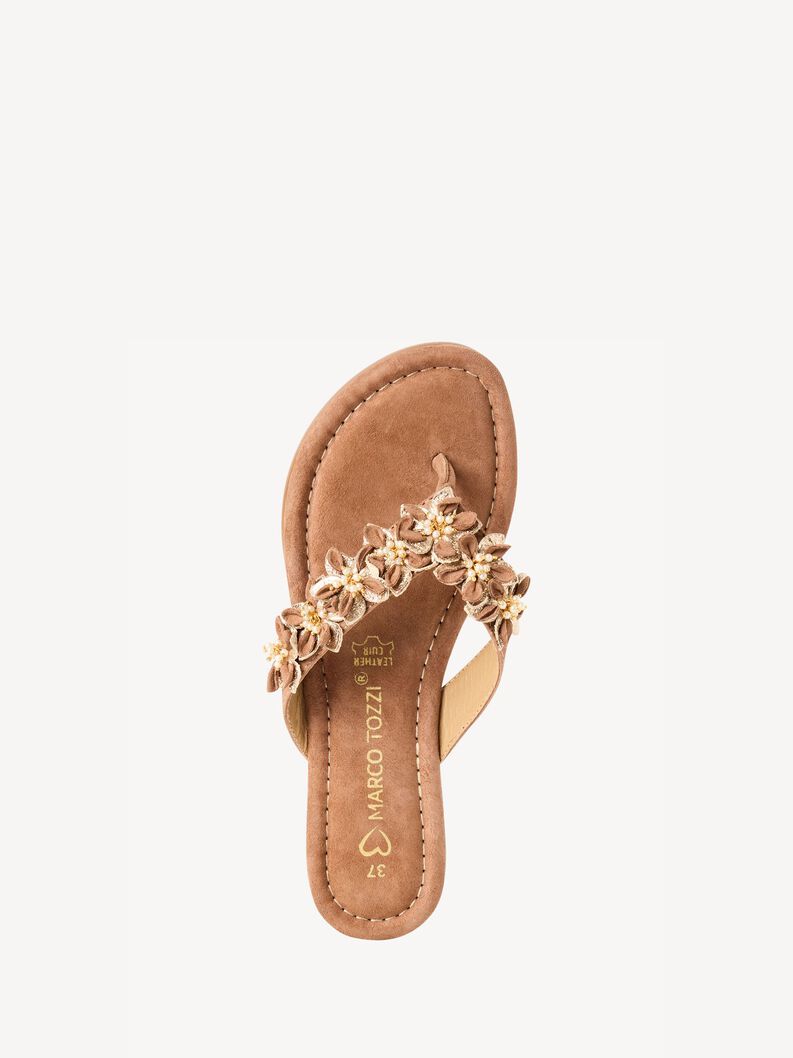 Lederzehentrenner - braun, TAN COMB, hi-res