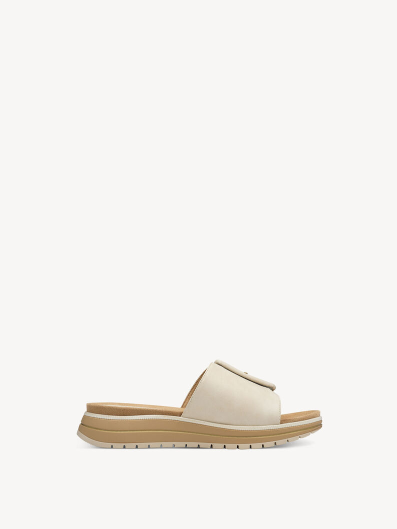 Pantolette - beige, CREAM, hi-res