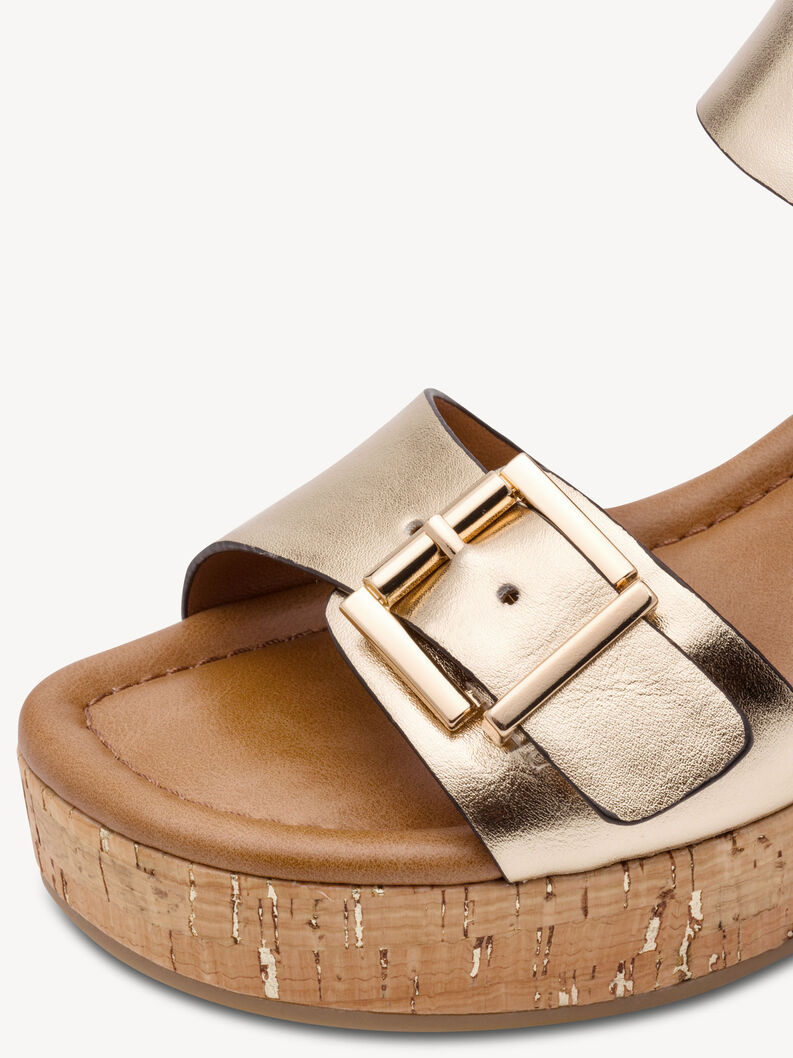 Sandale - metallic, GOLD, hi-res