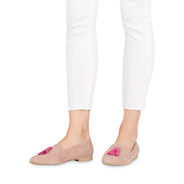 Lederslipper - beige, NUDE COMB, hi-res