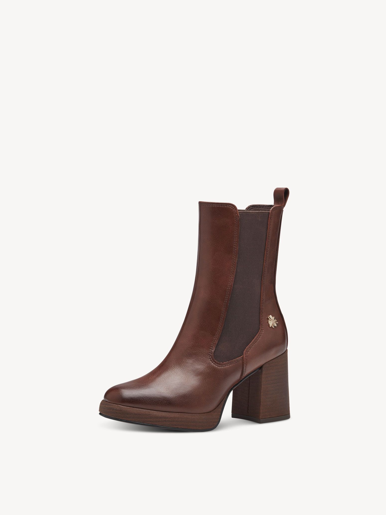 Marco tozzi chelsea boots brown best sale