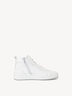 Leather Sneaker - white, WHITE, hi-res