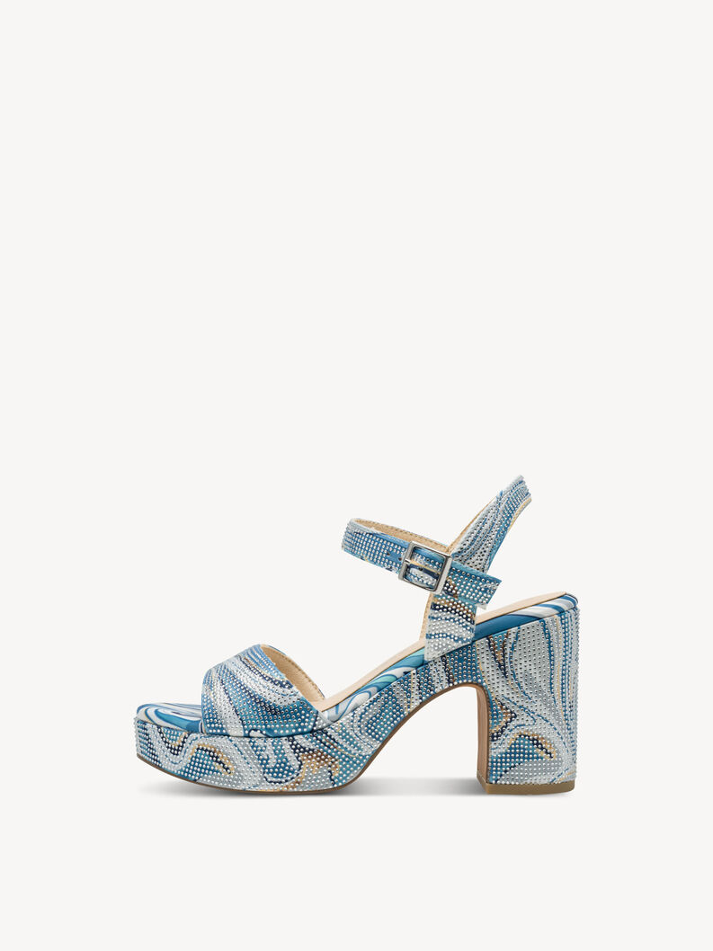 Sandalette - blau, LT.BLUE MULTI, hi-res
