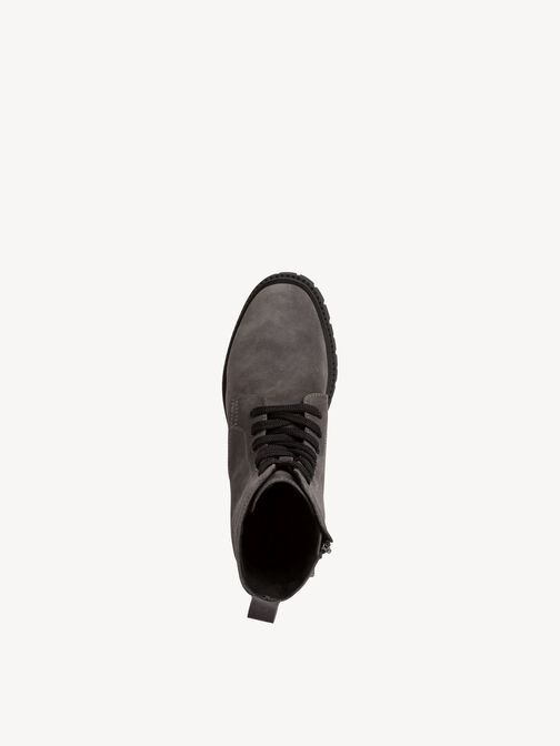 Lederstiefelette - grau, ANTHRACITE, hi-res