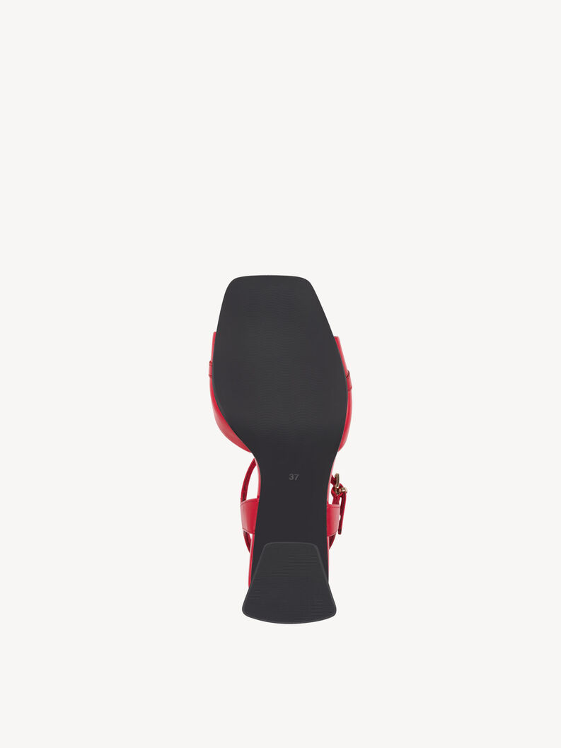 Sandalo - rosso, RED, hi-res