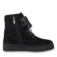 Lederstiefelette - schwarz, BLACK, hi-res