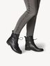 Lederstiefelette - schwarz, BLACK, hi-res