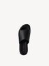 Lederpantolette - schwarz, BLACK, hi-res