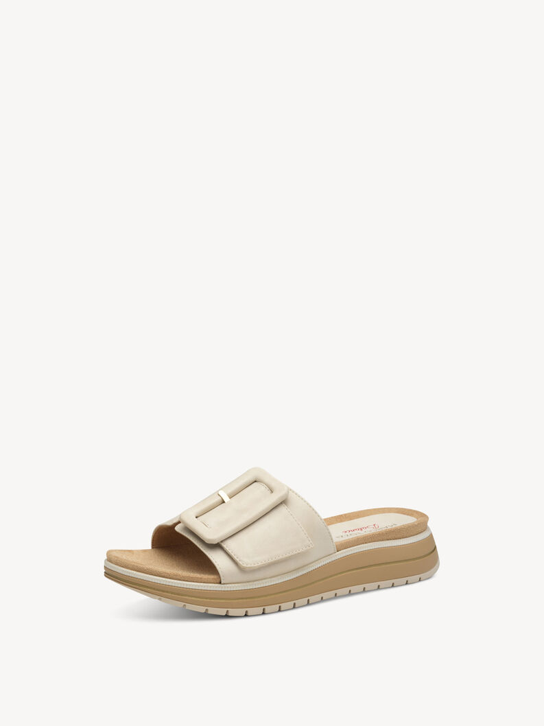 Pantolette - beige, CREAM, hi-res