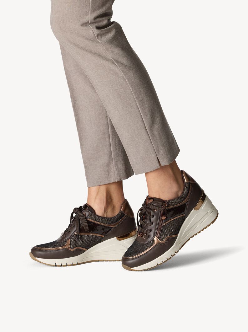 Sneaker - brown, MOCCA COMB, hi-res