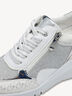 Sneaker - weiß, WHITE/SILVER, hi-res