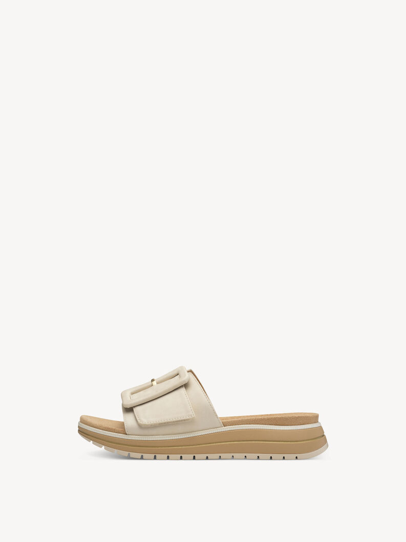 Pantolette - beige, CREAM, hi-res