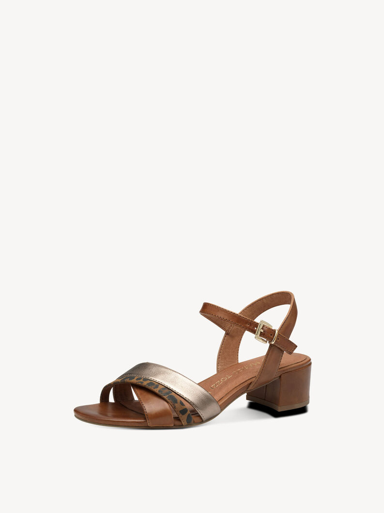 Sandal - brown, COGNAC COMB, hi-res