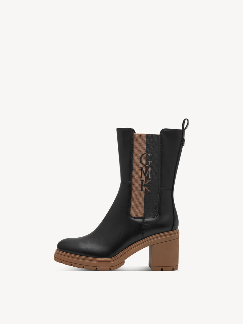 Chelsea Boot - schwarz, BLACK/NATURE, hi-res
