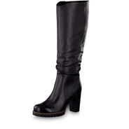 Leather Boots - black, BLACK ANTIC, hi-res