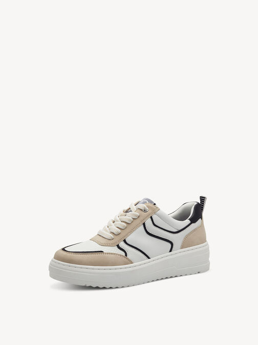 Sneaker - weiß, WHITE/BLACK, hi-res
