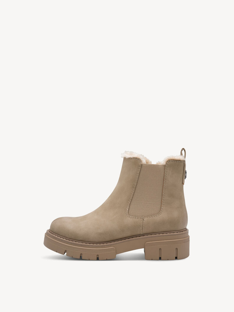 Chelsea Boot - beige Warmfutter, TAUPE, hi-res