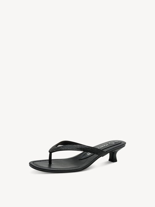 Zehentrenner - schwarz, BLACK, hi-res