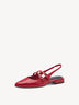 Scarpe con cinturino alla caviglia - rosso, RED PATENT, hi-res