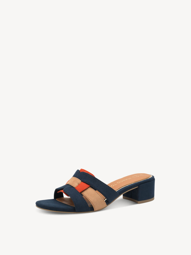 Pantolette - blau, NAVY COMB, hi-res