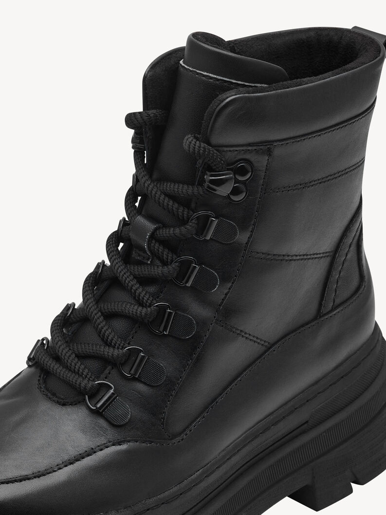 Stiefelette - schwarz Warmfutter, BLACK, hi-res