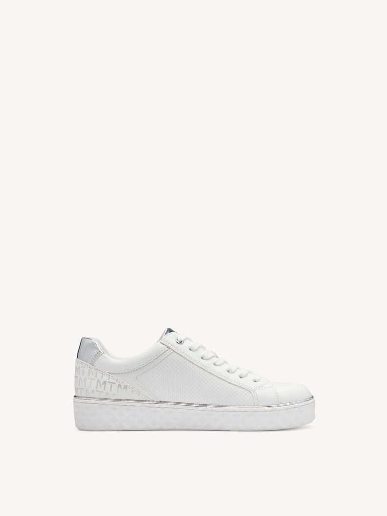 Sneaker - wei&szlig;, WHITE/SILVER, hi-res