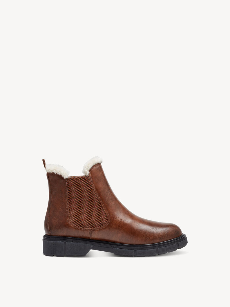 Chelsea Boot - braun Warmfutter, COGNAC COMB, hi-res