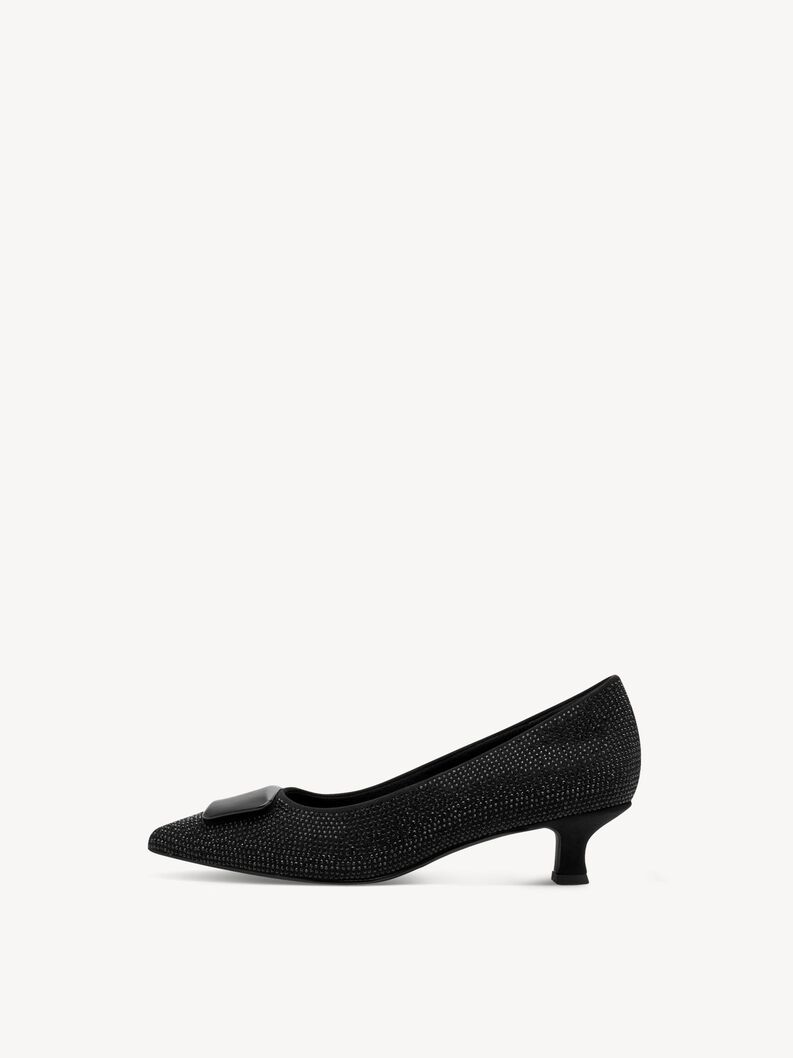 Pumps - schwarz, BLACK GLITTER, hi-res