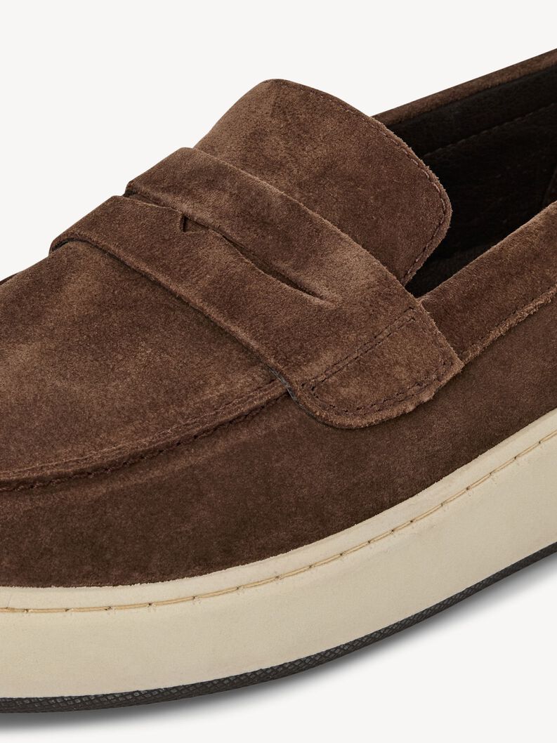 Lederslipper - braun, CAFE, hi-res