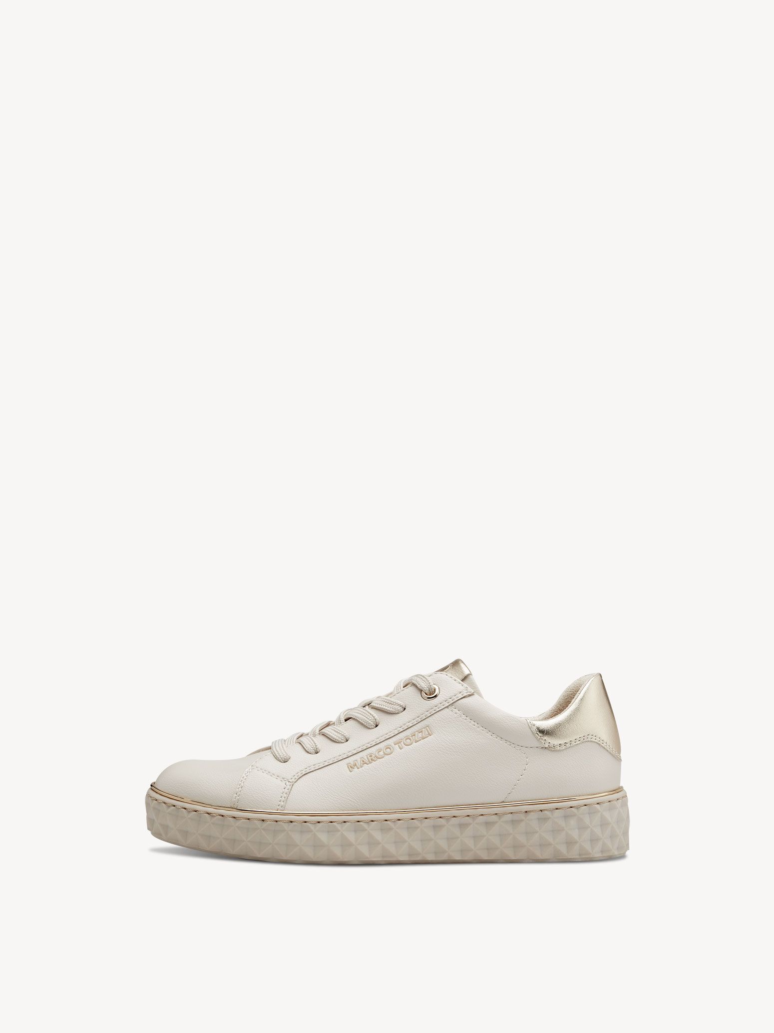 MARCO TOZZI Damen Sneaker Retro Stil Schnürschuh Cord Reißverschluss 2-23776-45