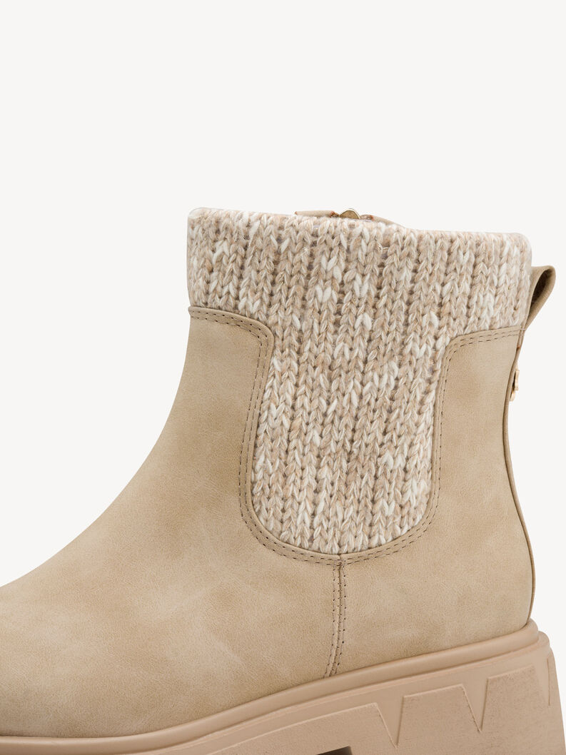 Stiefelette - beige Warmfutter, BEIGE COMB, hi-res