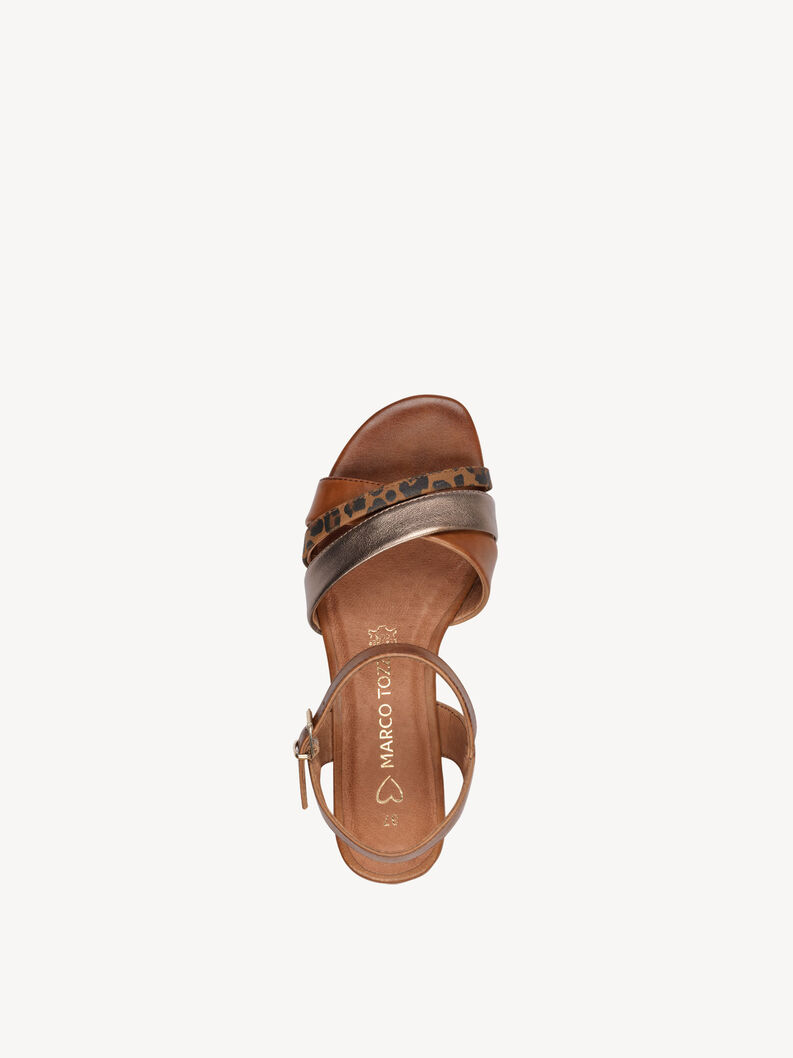 Sandal - brown, COGNAC COMB, hi-res