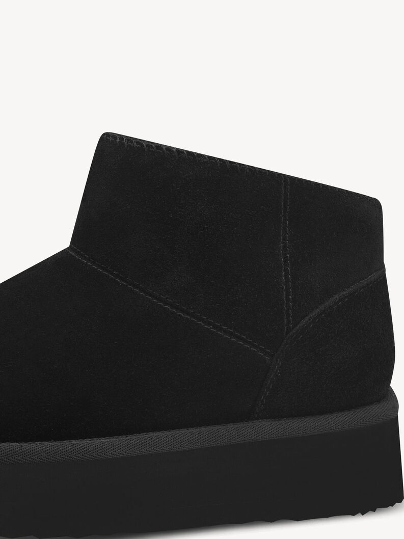 Stiefelette - schwarz Warmfutter, BLACK, hi-res