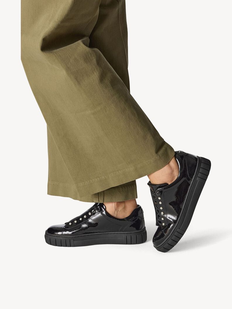 Sneaker - schwarz, BLACK PATENT, hi-res