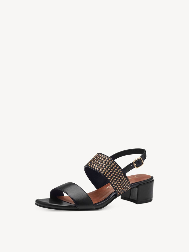 Sandale - schwarz, BLACK COMB, hi-res