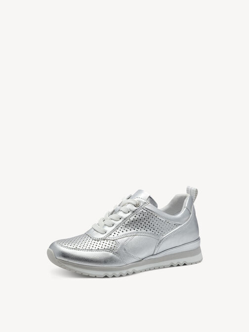 Sneaker - metallic, SILVER, hi-res