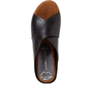 Lederpantolette - schwarz, BLACK, hi-res