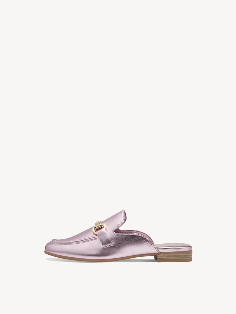 Heeled sandal - metallic, BERRY METALLIC, hi-res