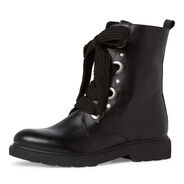 Lederstiefelette - schwarz, BLACK ANTIC, hi-res